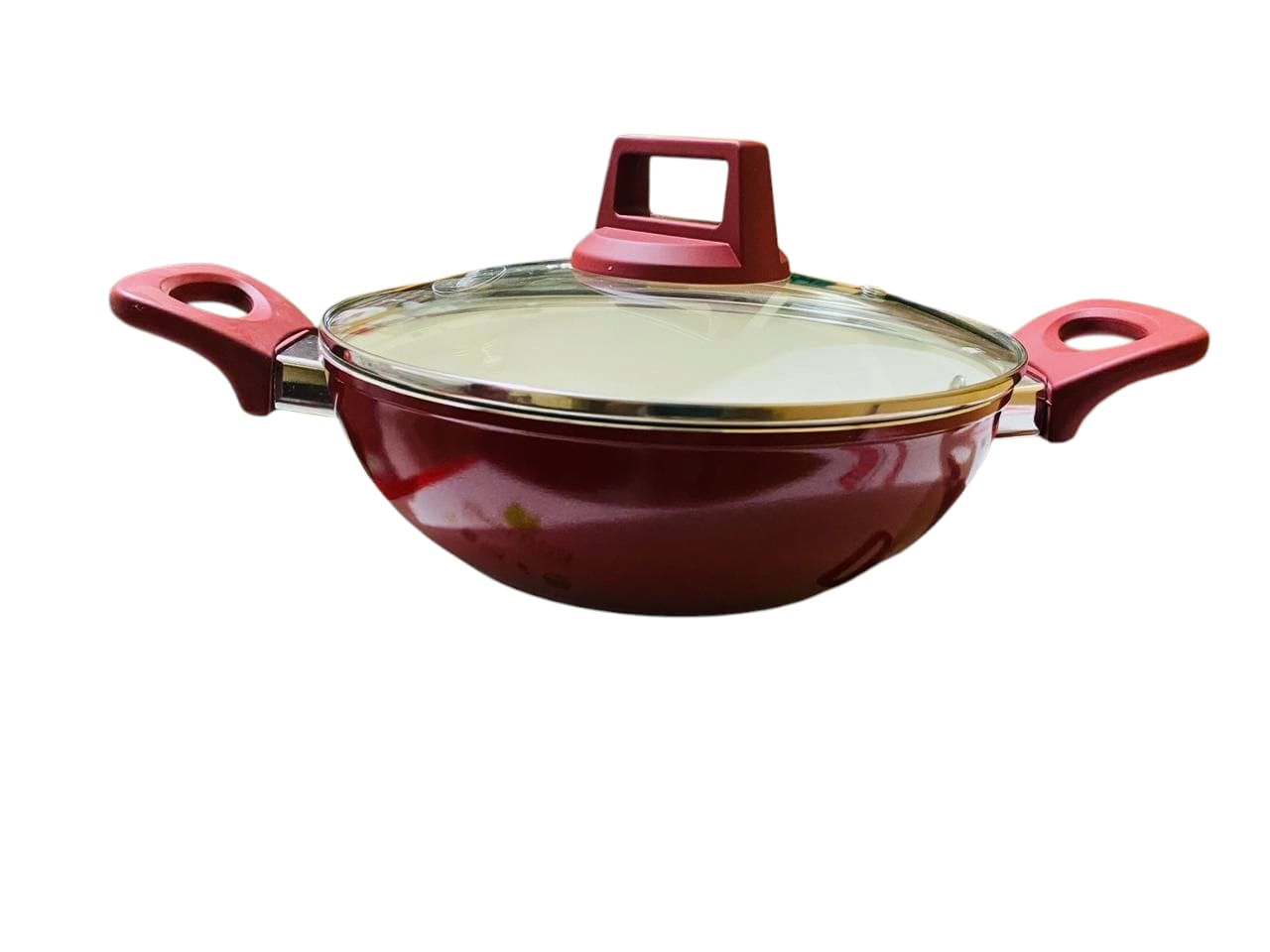 Picture of Kiam kari with glass lid ceramic inducation bottom 26 cm