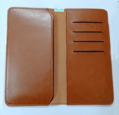 Picture of PU Leather Highly styles long wallet for men - with Mobile and cards pocket, premium quality Easy To Carry And No Zipper