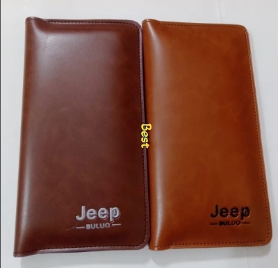 Picture of PU Leather Highly styles long wallet for men - with Mobile and cards pocket, premium quality Easy To Carry And No Zipper