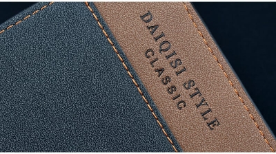 Picture of Men's Wallet Money Bag Leather Short Wallet Fashion Vintage Wallet Casual Male Wallet Multi-card Soft Purse Multi-function Purse Two Color