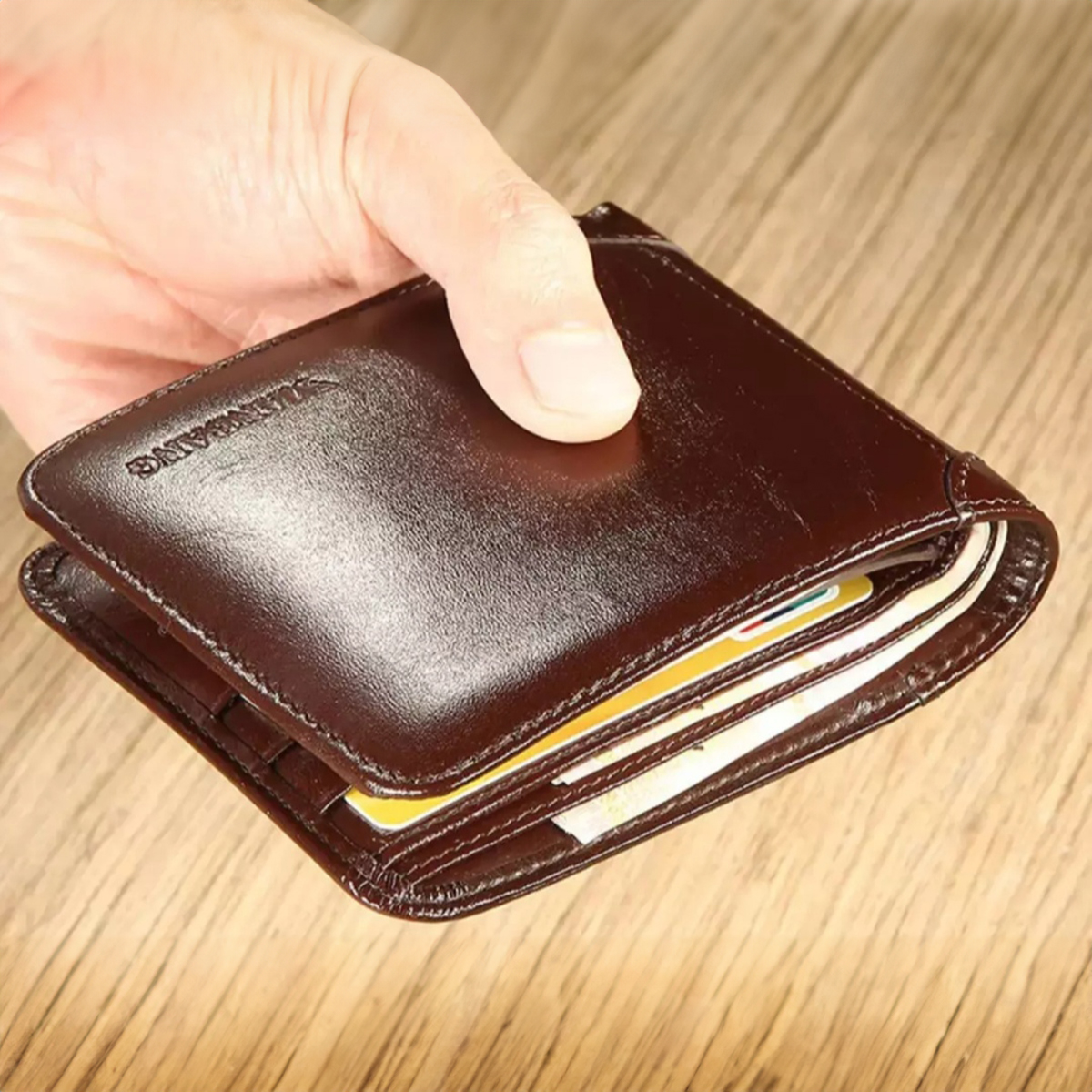 Picture of High quality Artificial Leather wallet for men
