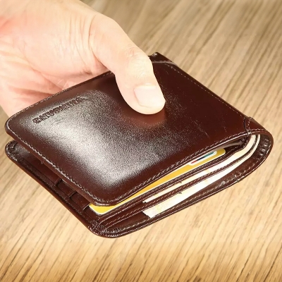 Picture of High quality Artificial Leather wallet for men