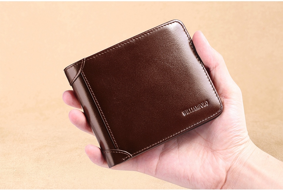 Picture of High quality Artificial Leather wallet for men