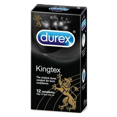 Picture of Durex Kingtex Smooth Small 49mm Condom - 12PCS Pack(Thailand)