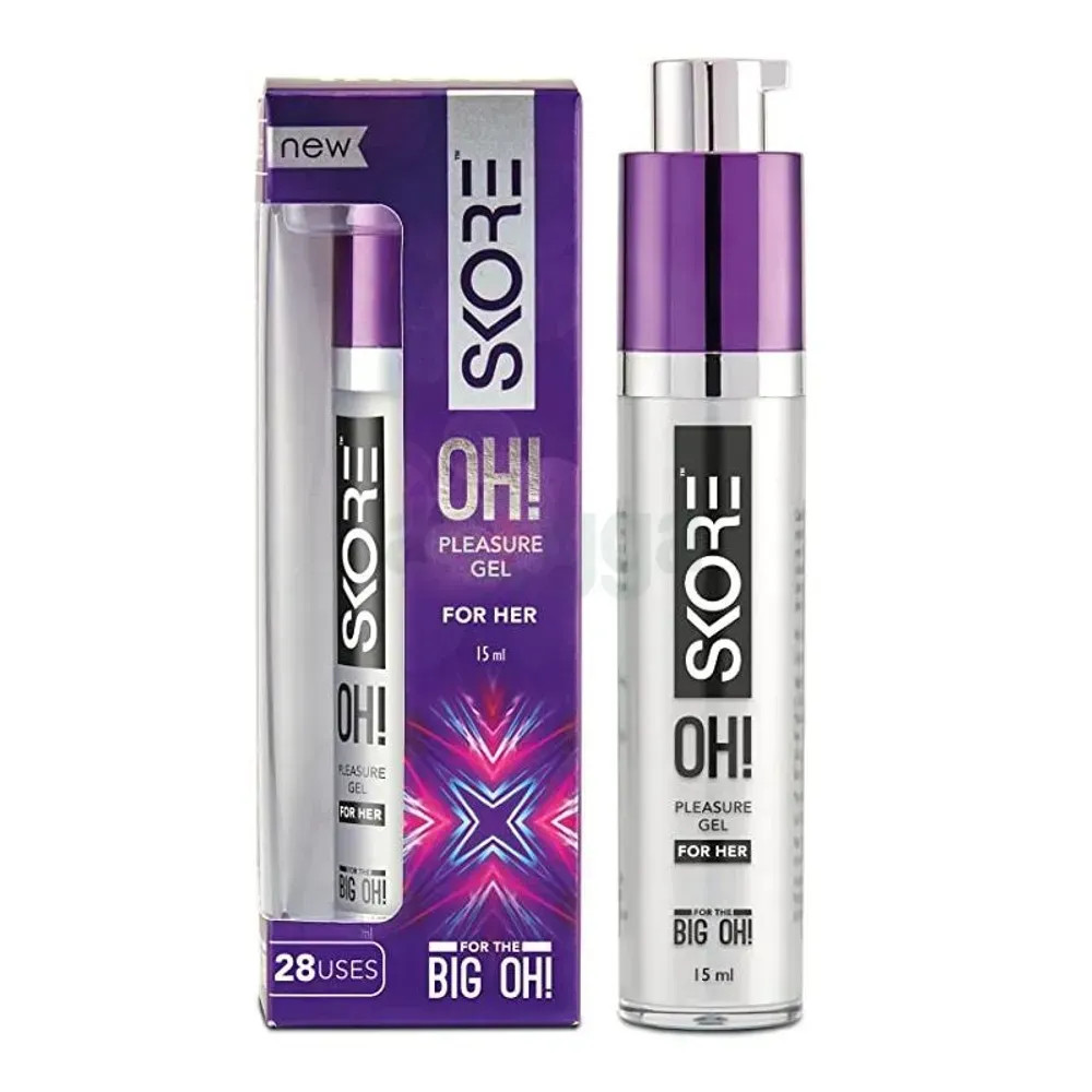 Picture of Skore OH Pleasure Gel for Women for her 15ml | Water-Based Stimulant Gel | Suitable for use With condoms