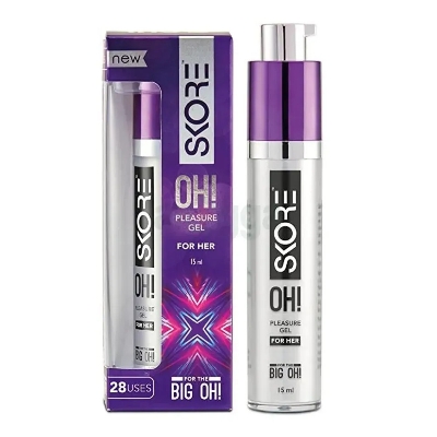 Picture of Skore OH Pleasure Gel for Women for her 15ml | Water-Based Stimulant Gel | Suitable for use With condoms