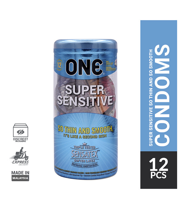 Picture of One Super Sensitive So Thin And Smooth Condom - 12pcs Pack(Malaysia)