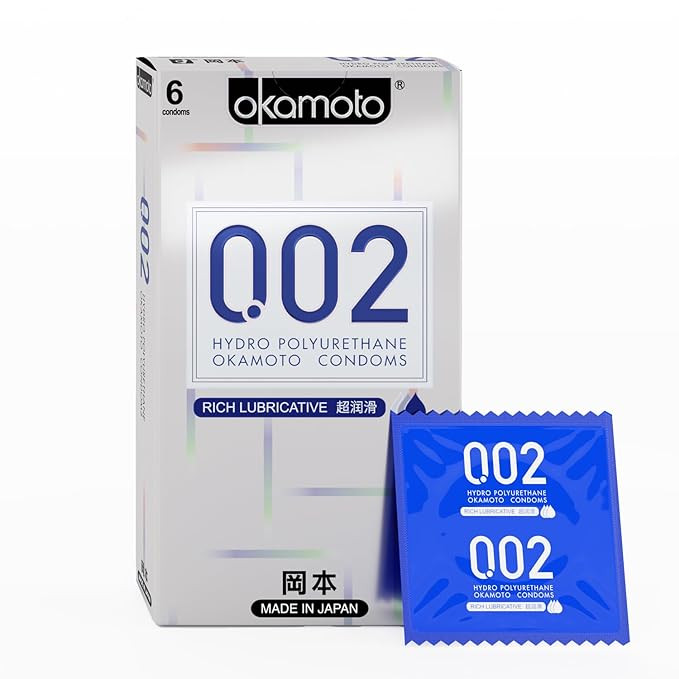 Picture of Okamoto 002 mm Condom Ultra Thin Thinnest Condom - 6Pcs Pack (Imported from Japan)