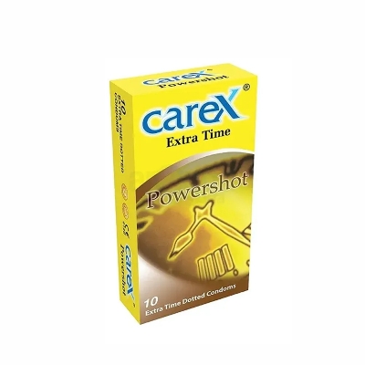 Picture of Carex Extra Time Powershot Dotted Condom - 10Pack(Malaysia)