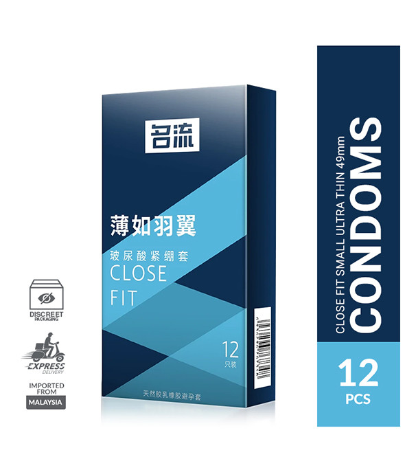 Picture of Celebrity Close Fit Small Condom 49mm Ultra Thin Plain Condom - 12Pcs Pack