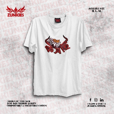 Picture of Ek diner koshai Oversized Drop Shoulder Black & White T-shirt