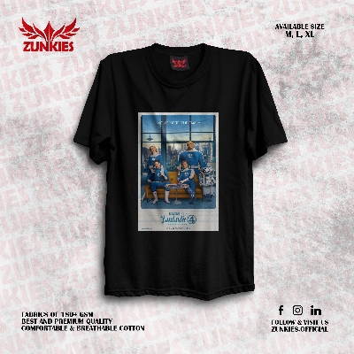 Picture of Zunkies Hulk Oversized Drop Shoulder Black T-shirt