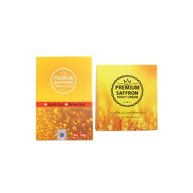 Picture of Saffron Cream & Hand Saffron soap combo Pack 2 in 1