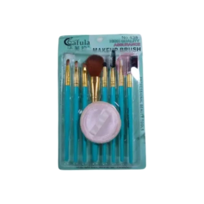 Picture of Makeup Brush Kit - 9 Pieces - with puff