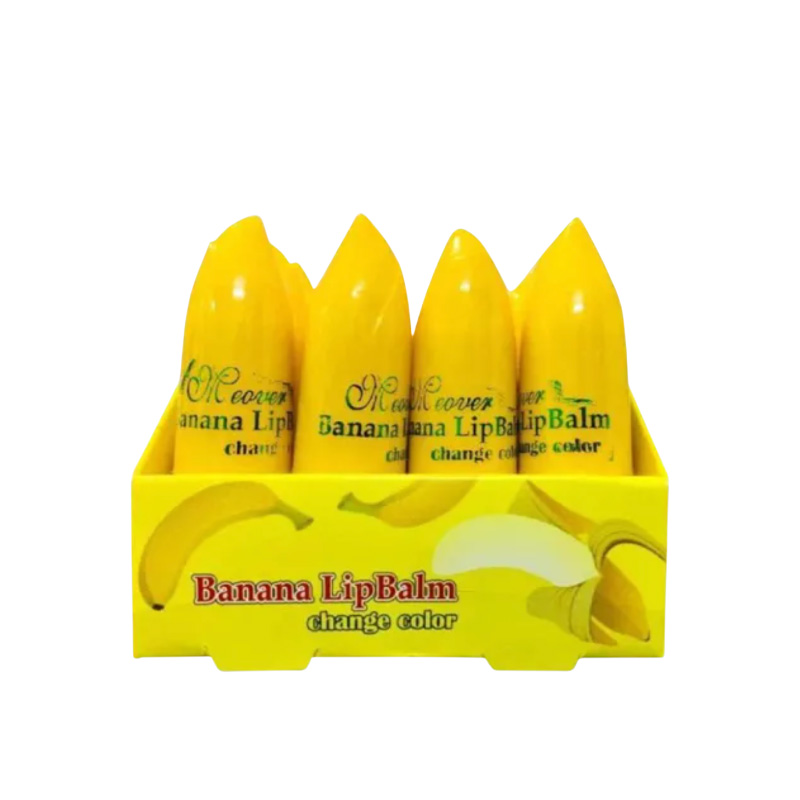 Picture of Banana Lip Balm & Lipstick for Pinkish Lips -12 pcs 