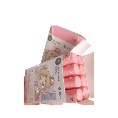 Picture of 8 Pcs/set of Cigarete tube lip glaze set matte white lipstick student gift Lipstick set- 8 color/set | 