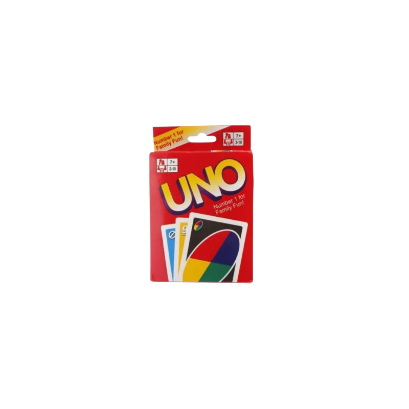 Picture of Uno Cards Family Fun Game Pack Thick Paper 108 Cards Full Set
