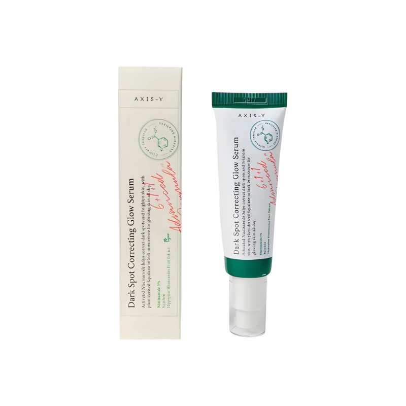 Picture of AXIS Y Dark Spot Correcting Glow Serum Mini 50ml Korean Brightening Treatment, Anti-Aging, Acne Scars, Fine Lines, Hyperpigmentation, and Dark Circles