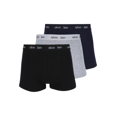 Picture of 3 Piece Cotton Boxer Underwear Set For Men - Enjoy Unparalleled Comfort Throughout The Day Three-Piece Boxer Set - The Ultimate Choice 