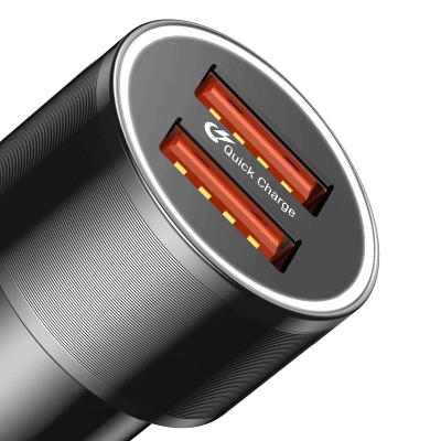 Picture of Baseus 40W Quick Charge Suppotred Dual USB Car Charger
