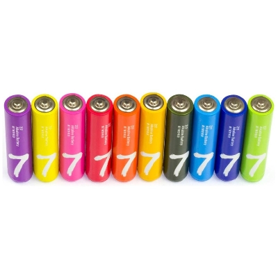 Picture of Mi AAA Battery 10-Pack Alkaline Battery environment-friendly and long lasting colorful batteries Z17