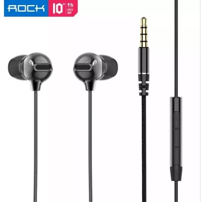 Picture of Rock Space Obsidian Stereo Earphones