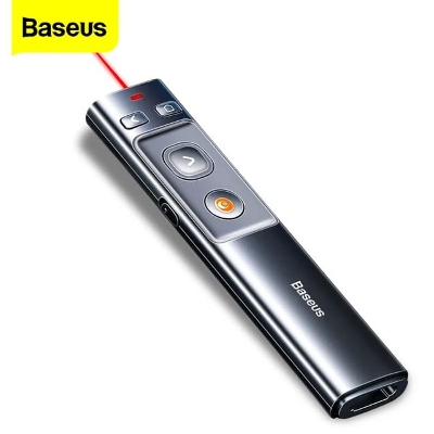 Picture of BASEUS Orange Dot Wireless Presenter (Red Laser) PPT Flip Pen