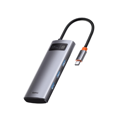 Picture of Baseus Metal Gleam Series 5-in-1 Multifunctional Type-C HUB Docking Station