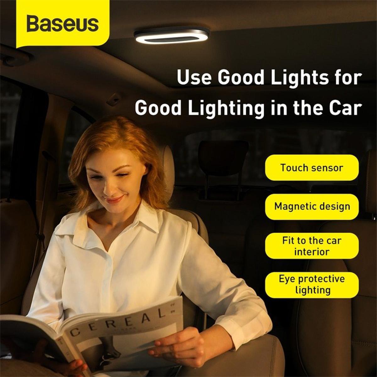 Picture of Baseus Car Touch LED Night Light Car Roof Light Ceiling Magnet Lamp
