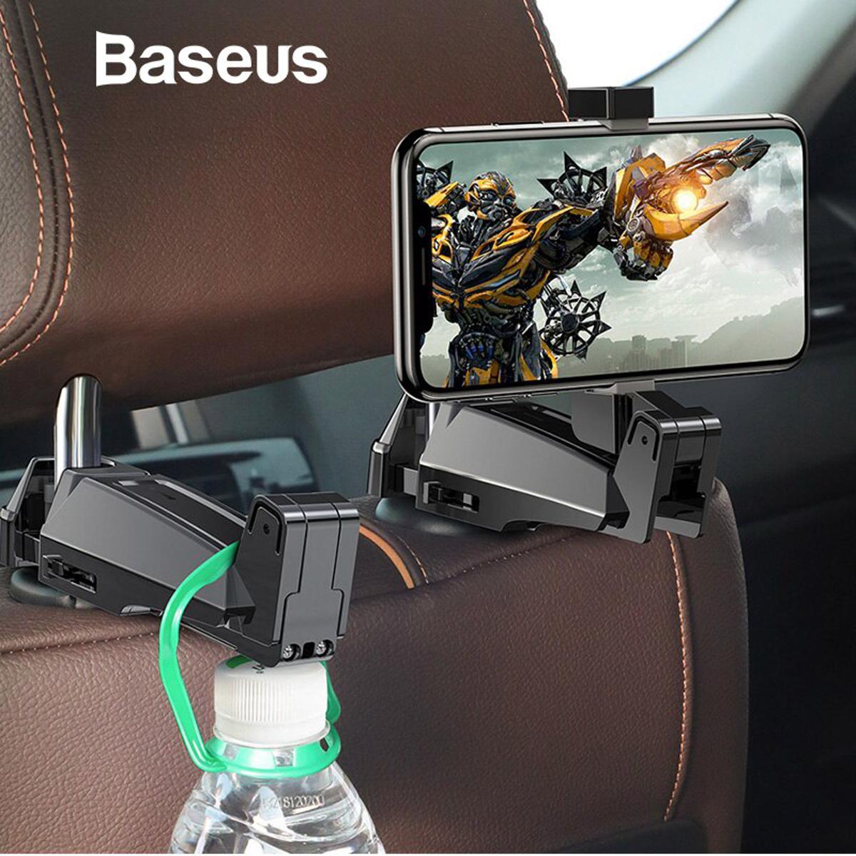 Picture of Baseus Car Back Seat Hook Mount Mobile Phone Holder Stand