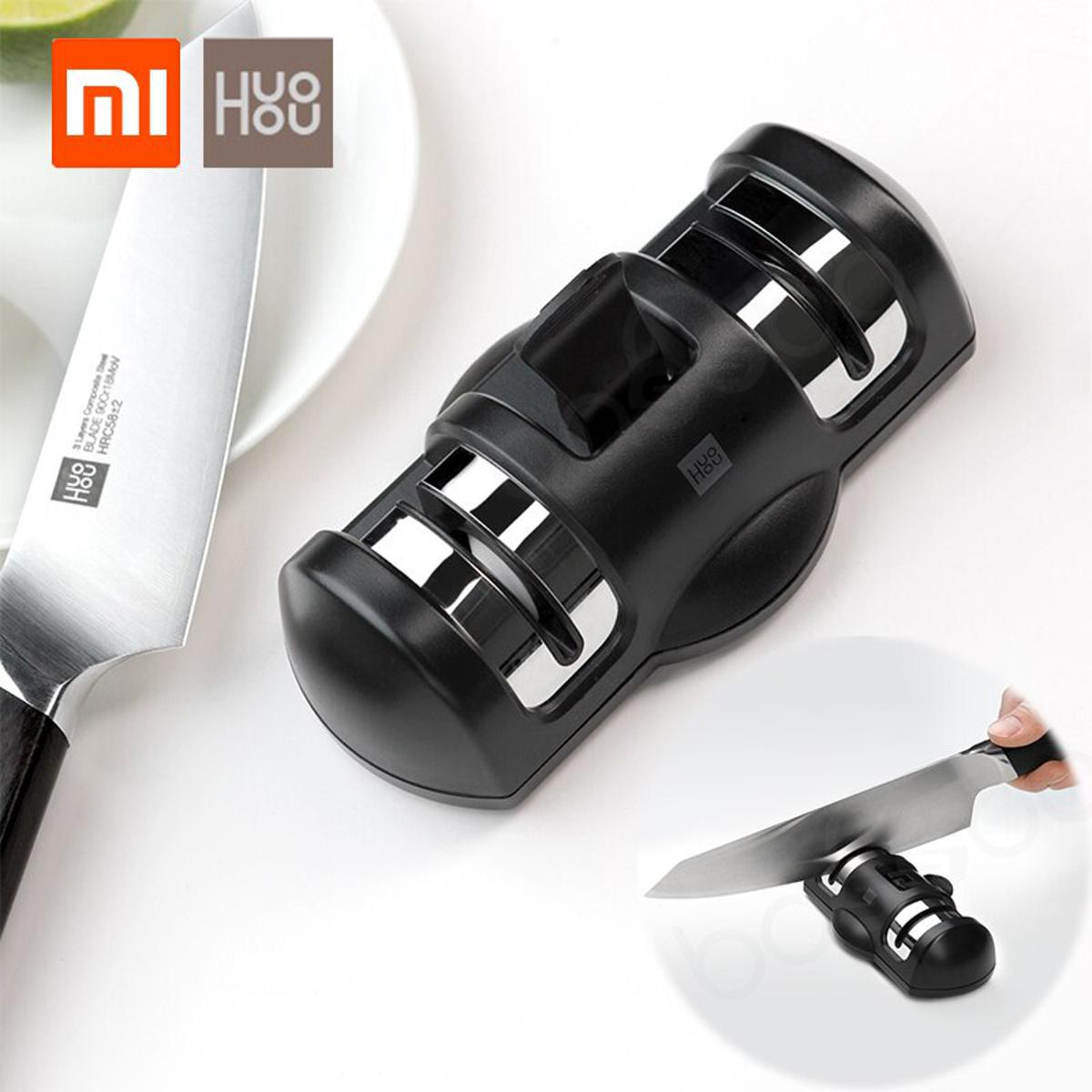 Picture of Xiaomi Huohou Knife Sharpener 2 Stages Professional Kitchen Sharpening Tool