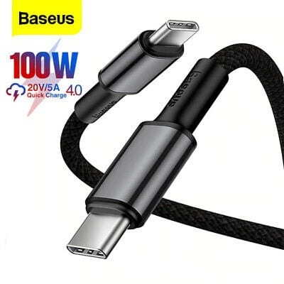 Picture of Baseus Type-C to Type-C 100W Fast Charging Data Cable 1m