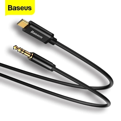 Picture of BASEUS Type-C to 3.5mm AUX Audio Cable 1.2M