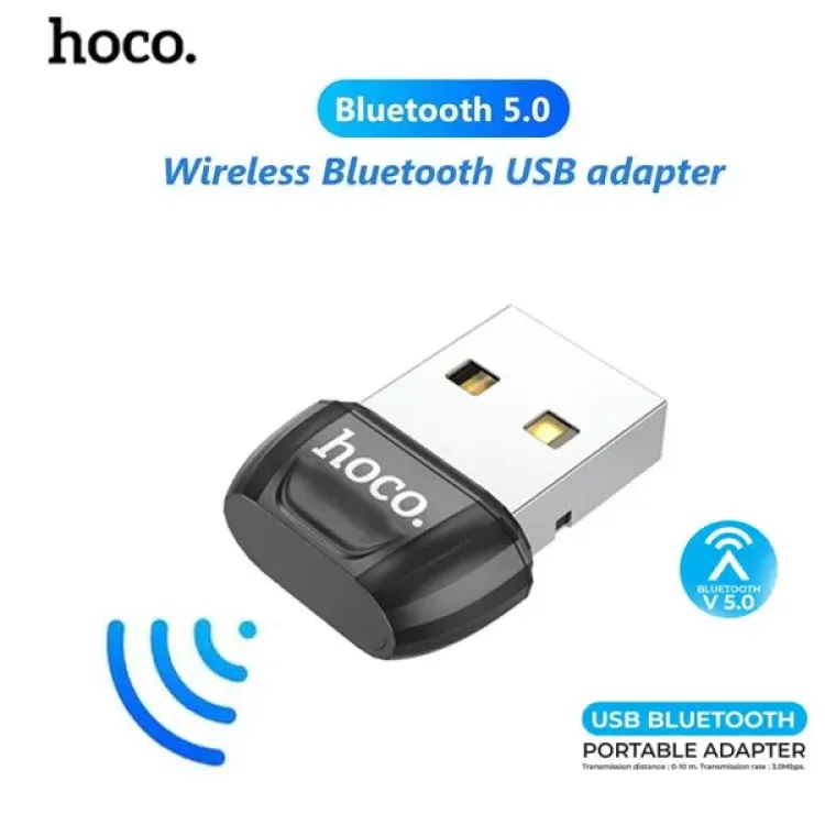 Picture of HOCO UA18 USB Wireless BT 5.0 Adapter- black