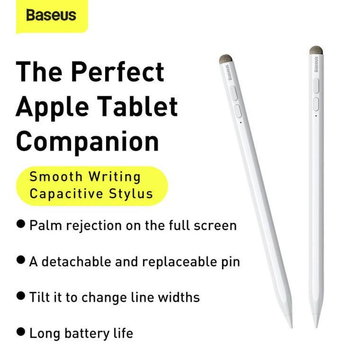 Picture of Baseus Smooth Writing Capacitive Stylus with Palm Rejection Tilt Pressure Detachable and Replaceable Pin Active + Passive version