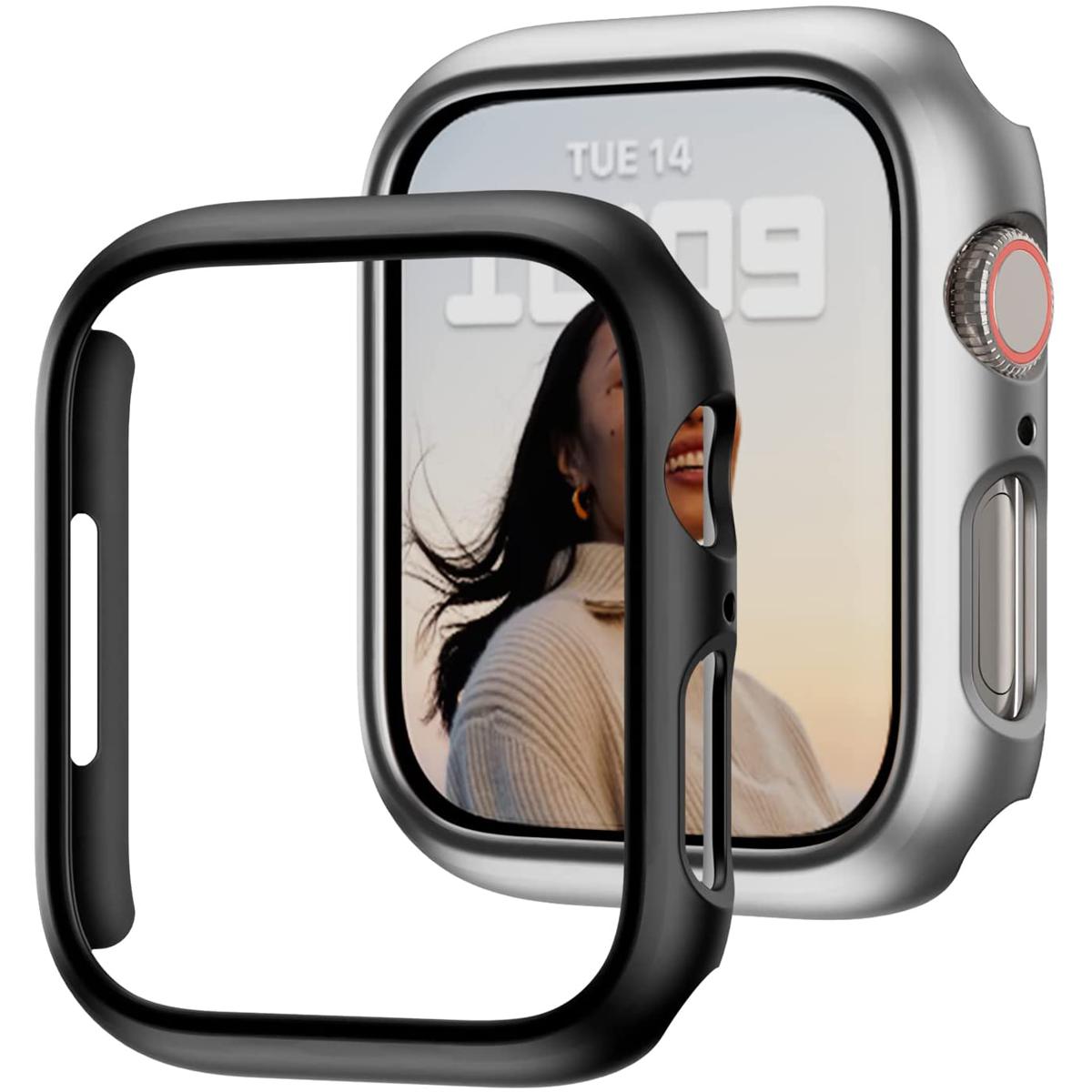 Picture of COTEetCI Smart Watch Protective Case for Series 7 45mm -black