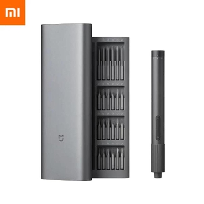 Picture of Xiaomi Rechargeable Screwdriver Kit 24pcs Repair Tool with Type-C Charging Case- black