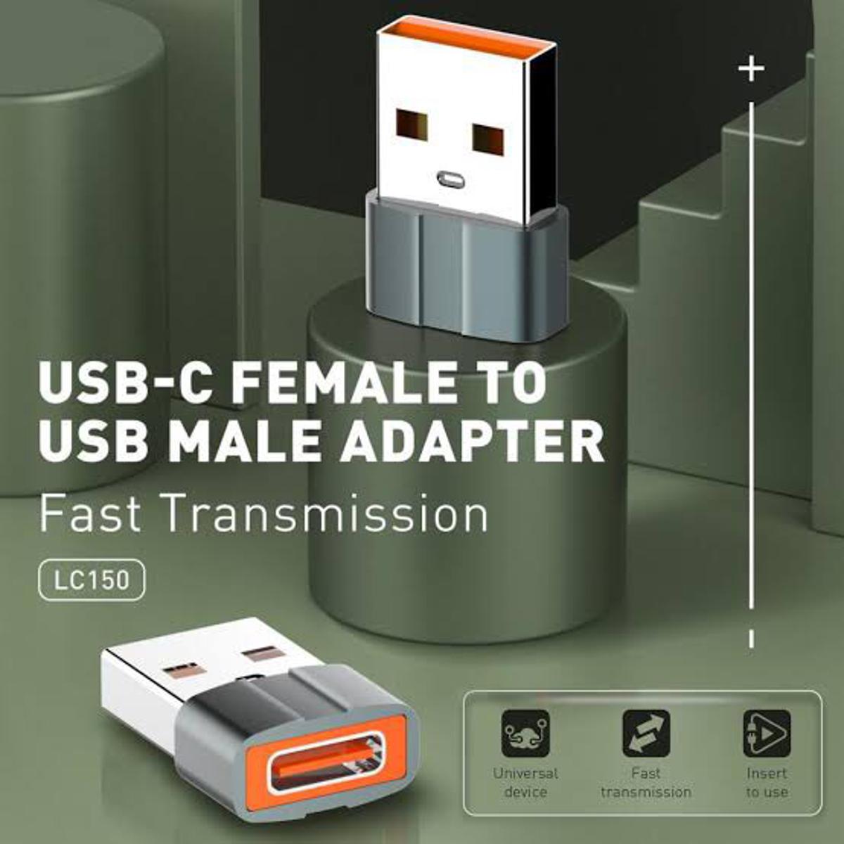 Picture of Ldnio LC150 USB C Female To USB Male Adapter Transmission