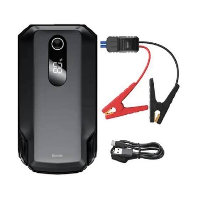 Picture of BASEUS Super Energy Max Car Jump Starter Emergency Starting Power 20000mAh Crest Value Current 2000A - Black
