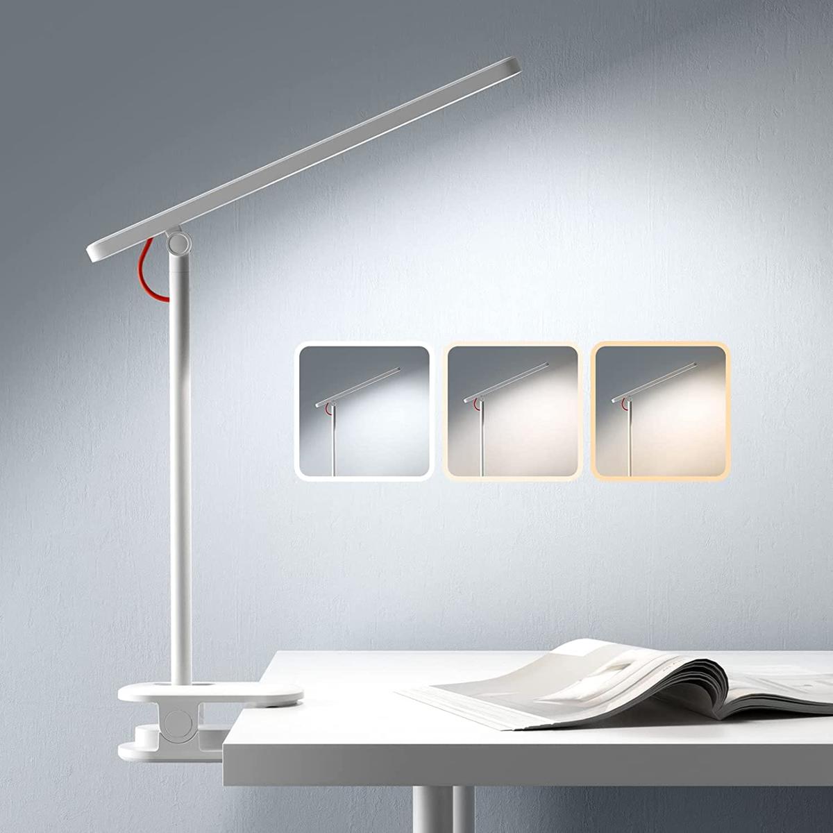 Picture of JISULIFE Foldable Clip Design Lamp LA01-White