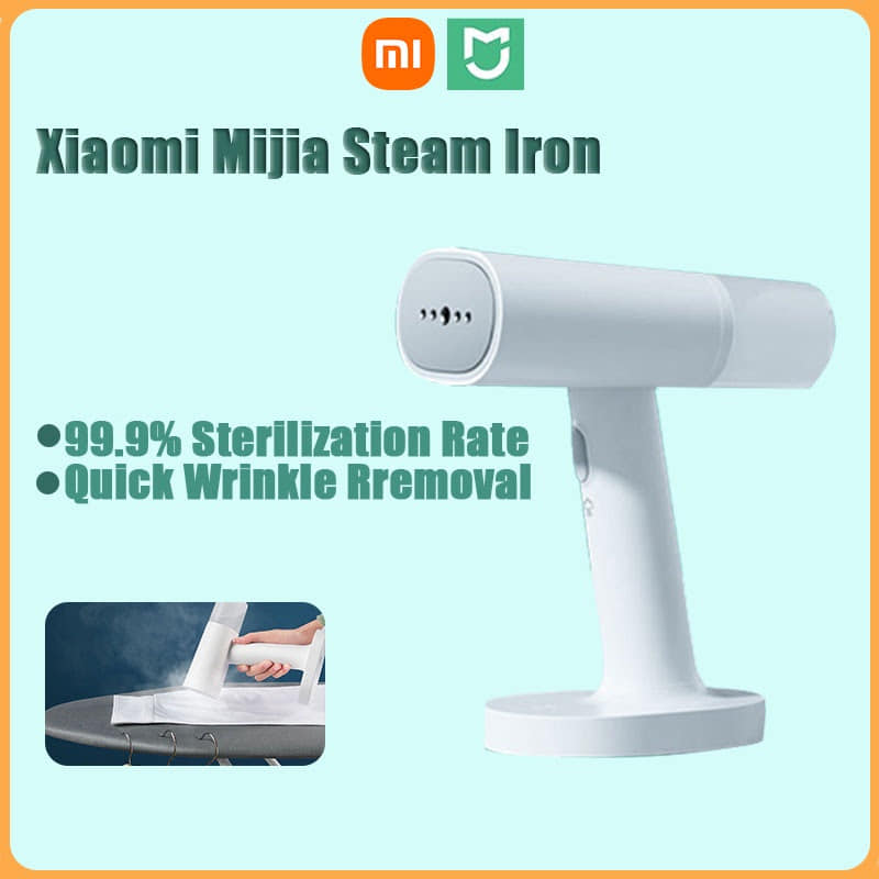 Picture of Mijia Electric Steam Brush XIAOMI Handheld Garment Steamer Iron Mini Portable 1200W Mi Steam Cleaner Clothes For Home Traveling -Write