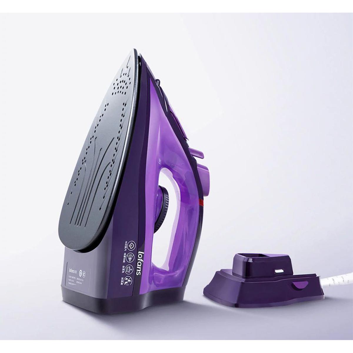 Picture of Xiaomi Lofans Cordless Electric Steam Iron Househeld 3 Modes Mini Clothes Steam Irons - Blue