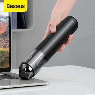 Picture of BASEUS A3 15000pa Portable Car Vacuum Cleaner with Suction Cleaning Tool - Black