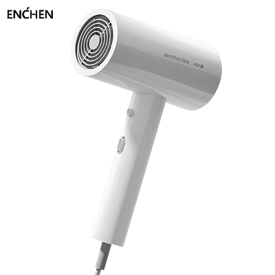 Picture of ENCHEN Air 5 Hair Dryer 1800W Anion Dryer Hot&Cold Speed Control Portable Blower Salon Styler Blower 1800W - White - Hair Straightener
