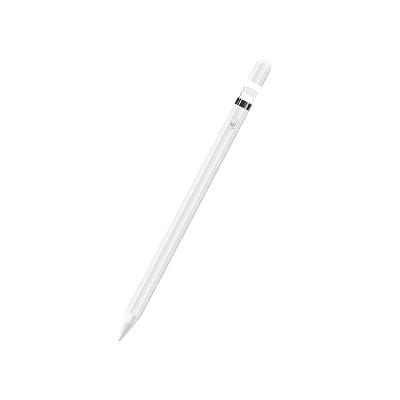 Picture of WiWU Palm Rejection Stylus Pen L for i-Pad after 2018 Version Touch Screen Handwriting Drawing Tablet Stylus Pencil with Battery Indicate Pad -  White