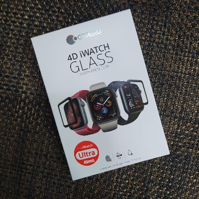 Picture of Coteetci 4D iWatch PET Soft Edge Screen Protector for iWatch Series 8 Ultra 49mm- black