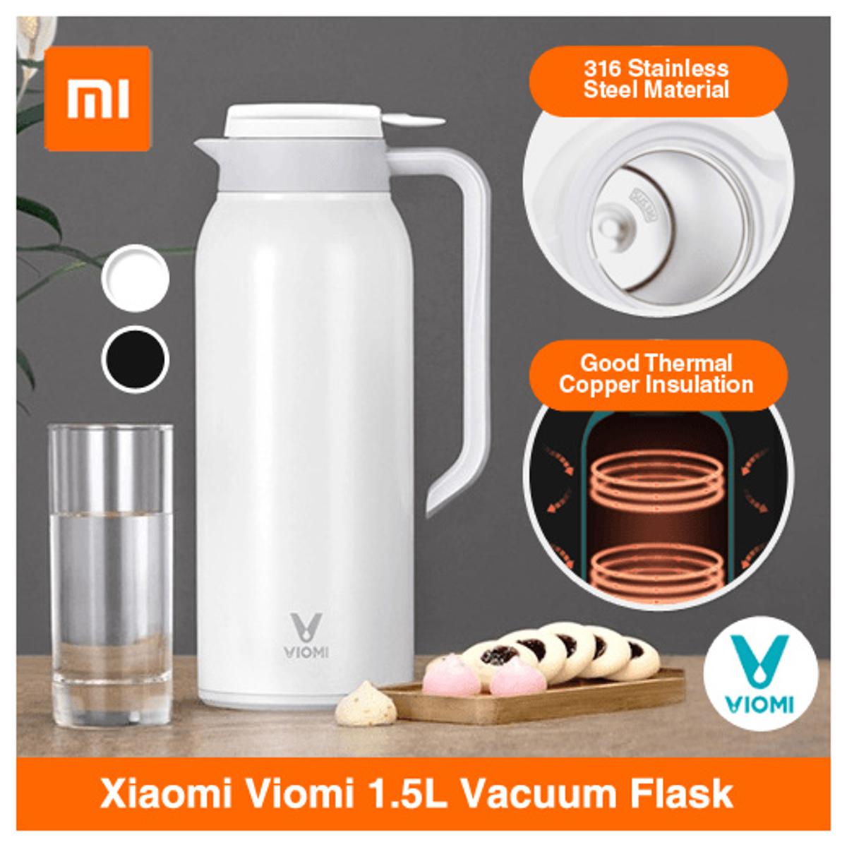 Picture of Xiaomi Viomi 1.5L Thermos Thermal Flask Mug Stainless Steel - White