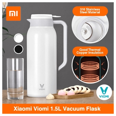 Picture of Xiaomi Viomi 1.5L Thermos Thermal Flask Mug Stainless Steel - White