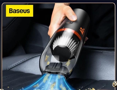Picture of Baseus A2Pro Car Vacuum Cleaner 6000Pa Wireless Vacuum Cleaner For Car Home Cleaning Mini Handheld Car Vacuum Cleaner - Black