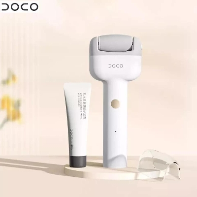 Picture of Xiaomi Doco Electric Pedicure Foot Care Grinding Skin Hard Rupture Remover Foot File Grinder Dead Skin Callus Remove Pedicure Tools - White